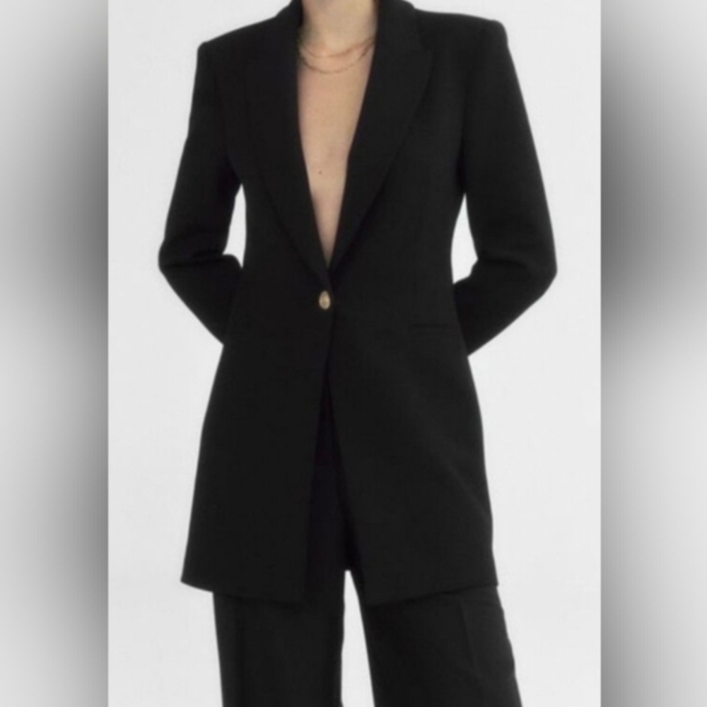 Zara Black Blazer Jacket